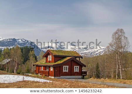 Stock photo: Huts In Norway
