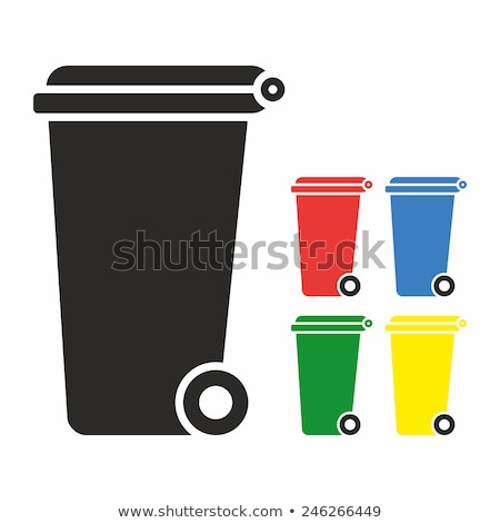 Stock fotó: Wheelie Bins