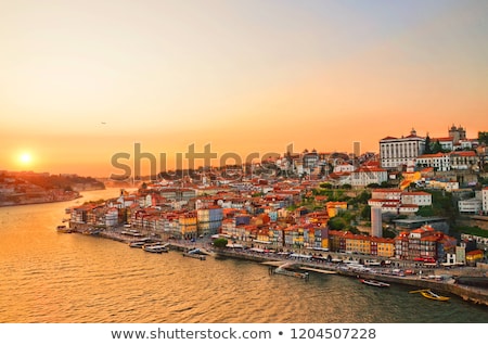 ストックフォト: Porto At Sunset Portugal