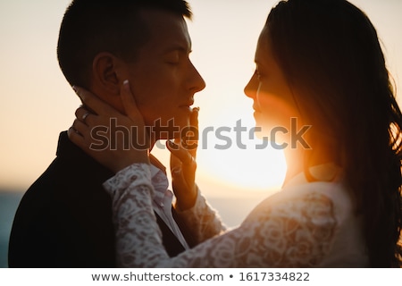 Stock foto: Conceptual Portrait Of An Elegant Couple