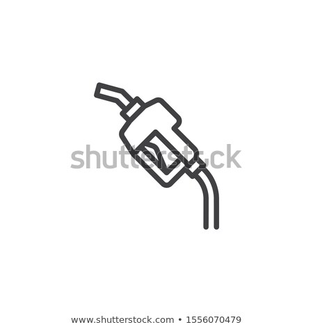 Stockfoto: Refueling Nozzle Icon