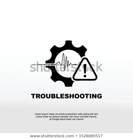 Foto stock: Troubleshooting