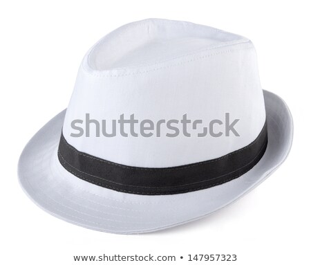 Stock photo: White Fedora