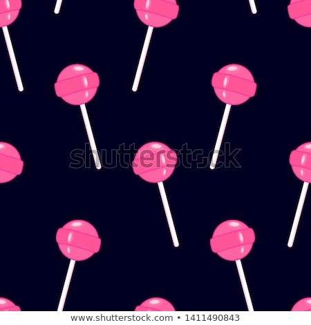 Stock photo: Blak And Pink Lollipops