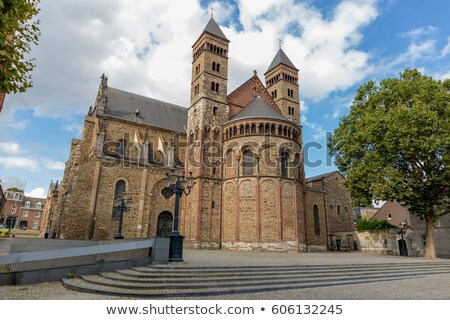 Сток-фото: Saint Servatius Church At The Vrijthof In Maastricht