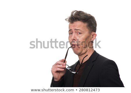 Stock photo: Sceptical Man Showing His Disbelief