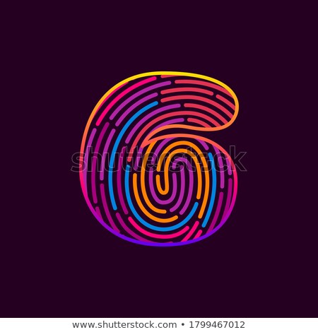 Stockfoto: Fingerprint 6