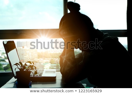 Stock photo: Businesswoman Headache