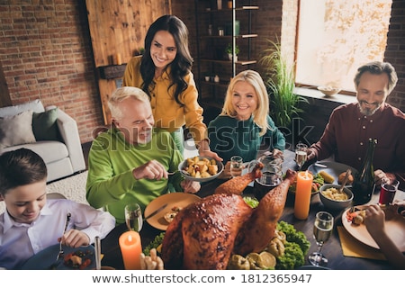 Foto stock: Dinner Is Served