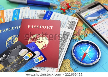 Foto stock: International Identification Document For Travel