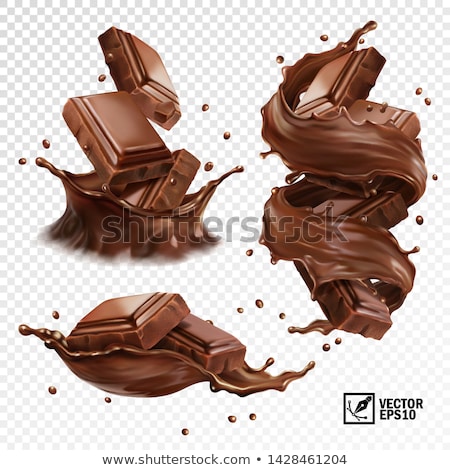 Stok fotoğraf: Vector Of Chocolate