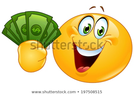 Businessman Holding Money Ball Foto stock © Yayayoyo