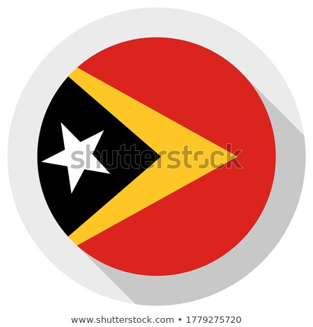 Flag Of East Timor Stok fotoğraf © Ecelop