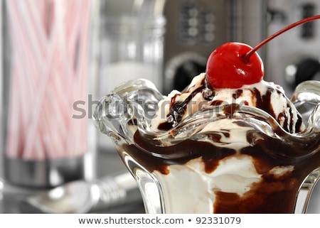 Foto d'archivio: Hot Fudge Sundae