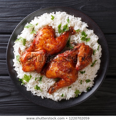 Stock fotó: Fried Chicken Quarter