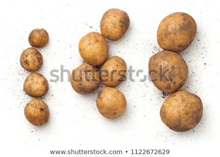 Stock photo: Dirty Potatoes