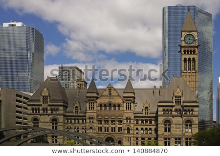 Foto stock: Buildings Old And New Toronto