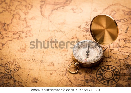 ストックフォト: Vintage Navigation Equipment Compass