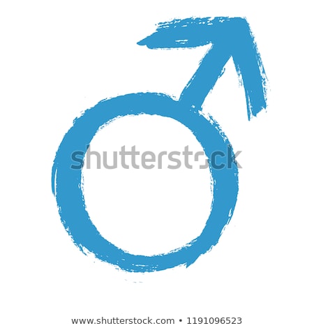 Stock fotó: Male Gender Sign