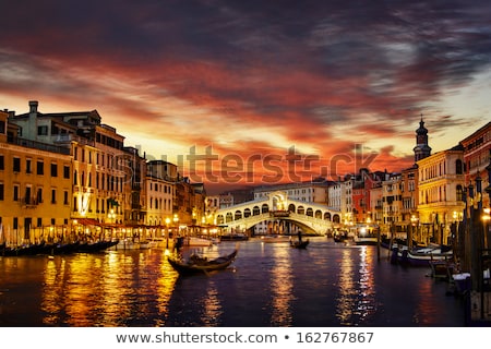 Stockfoto: Gondolas Floating In The Grand Canal