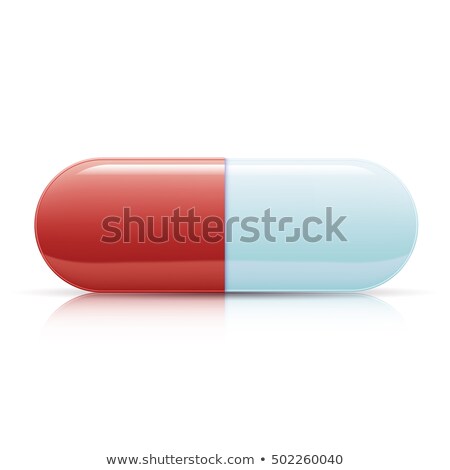 Сток-фото: Two Colorful Capsules