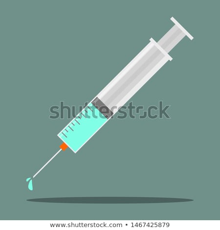 Foto stock: Disposable Plastic Hypodermic Syringe