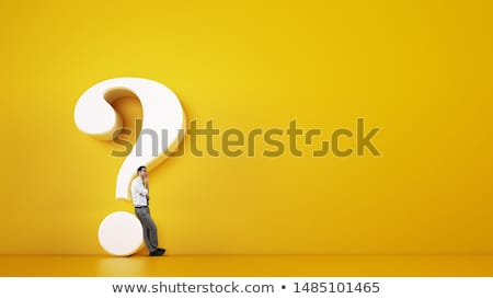 Foto stock: Confusion And Indecision 3d Illustration