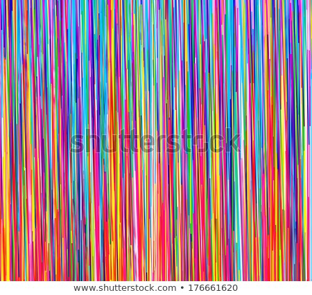 Foto d'archivio: Vibrant Diagonal Multicolored Stripes Illustration