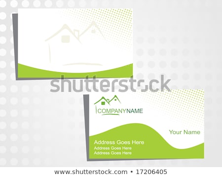 ストックフォト: House Business Card 2