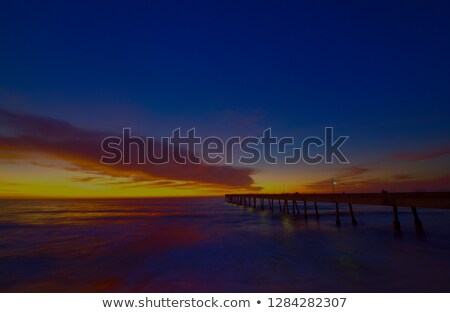 Сток-фото: Pacifica Municipal Pier Sunset