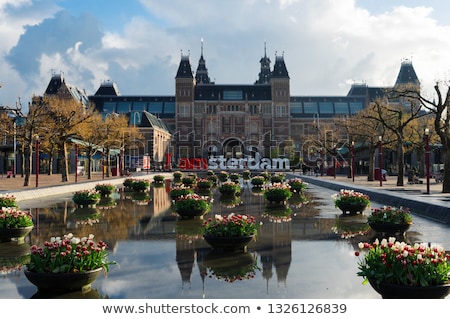 ストックフォト: Rijksmuseum And Statue I Am Amsterdam