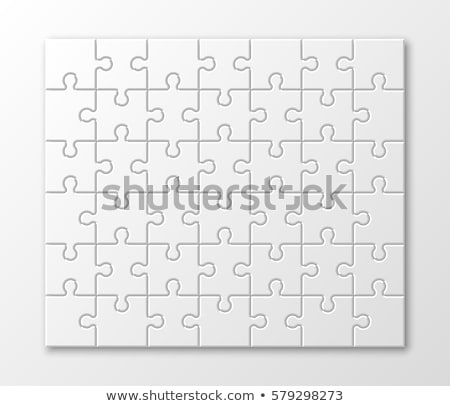 Foto stock: Puzzle With Empty Piece