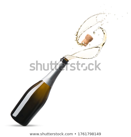 Zdjęcia stock: Champagne Bottle And Sweets Holiday