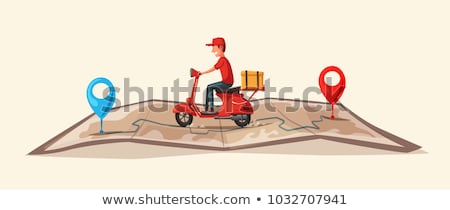 Stock photo: Fast Food Delivery Concept Image For Advertising