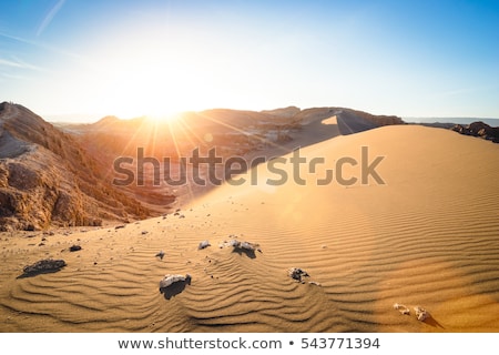 ストックフォト: Valle De La Muerte In San Pedro De Atacama Chile