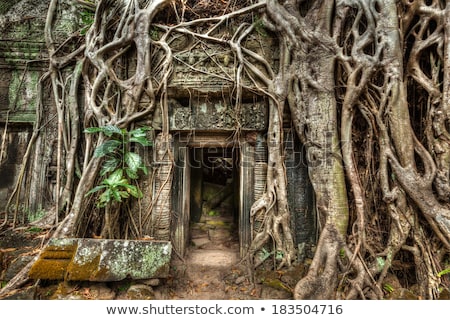 Foto stock: Temple Portal