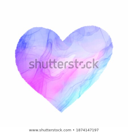 Stockfoto: Valentines Day Card Background For Celebration Colorful Heart I