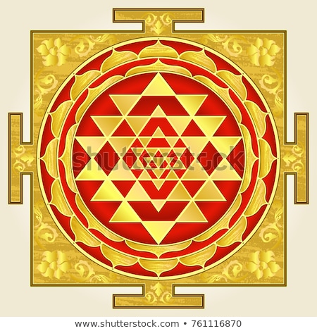 Сток-фото: Yantra Goddess Lakshmi