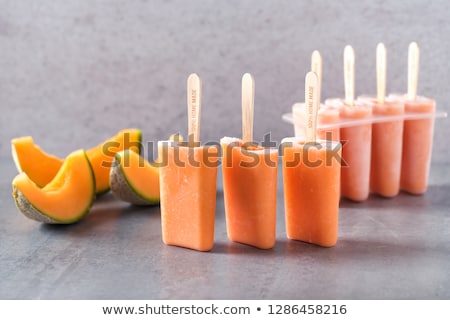 Foto d'archivio: Homemade Popsicles