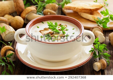 Stock photo: Mushroom Soup Puree