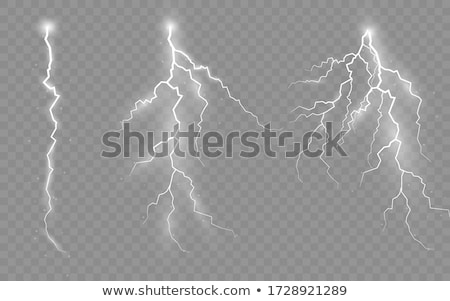 Stock fotó: Abstract Lightning Storm Background Eps 10