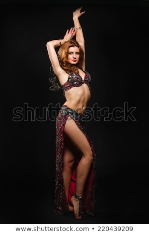 Zdjęcia stock: Beautiful Blonde Belly Dancer Woman