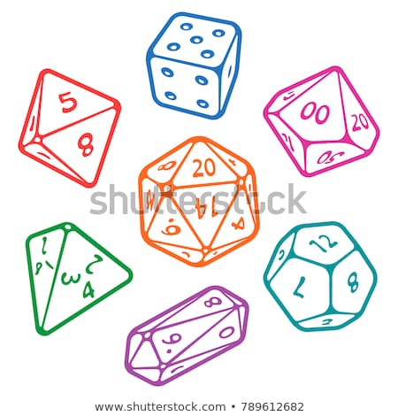 Game Dice Set Сток-фото © d-e-n-i-s