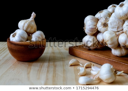 Foto stock: Bunch Of Garlic