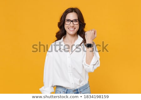 Stock photo: Businessman Wearing Smartwatch