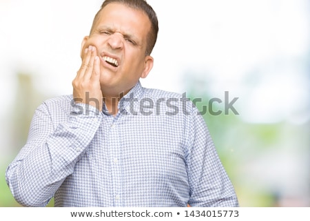 Foto d'archivio: Indian Man Suffering From Toothache