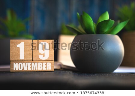 Stock photo: Cubes 19th November