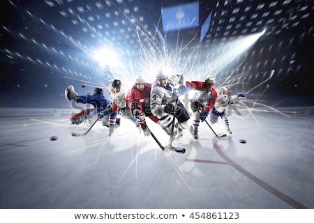 Foto stock: Ice Hockey Team Player