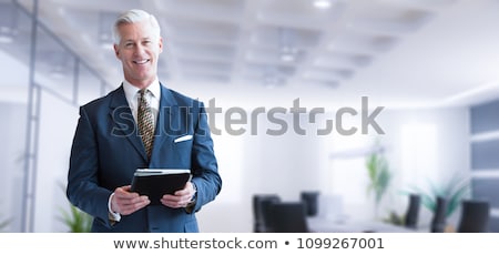 Senior Businessman Smiling [[stock_photo]] © dotshock