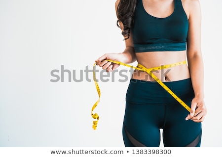 Stock photo: Measuring Waistline